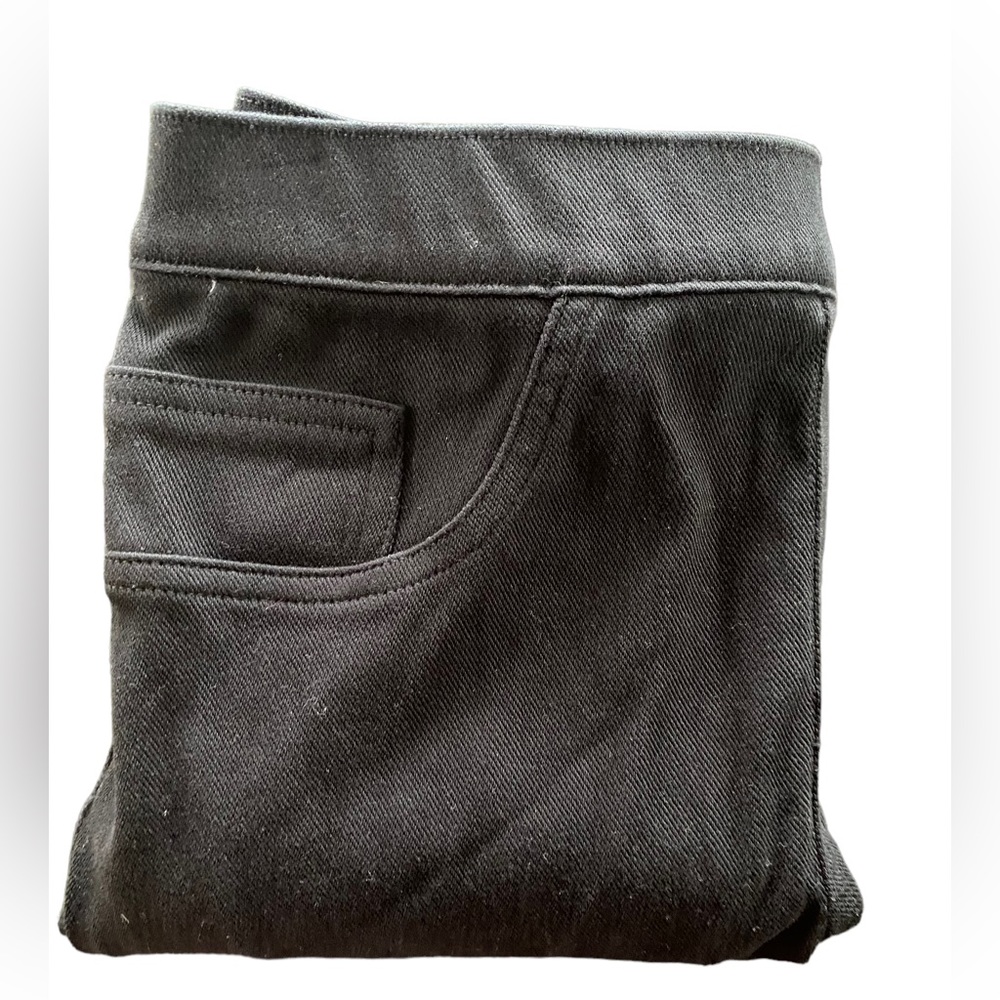 Spanx women’s black ankle jean ish leggings size S NEW